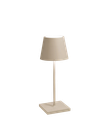 Lampe de table Ø10xH30cm Sand Poldina