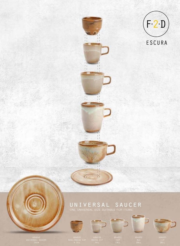 Tasse café 19cl Escura | Val-Enza | F2D