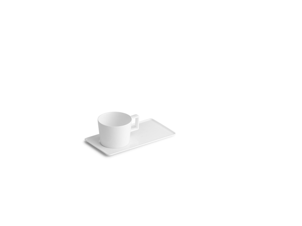 Tasse 10cl &amp; soucoupe Verso White
