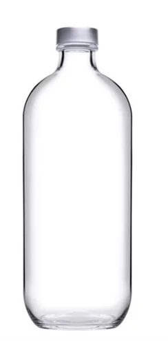 Glazen fles 1L