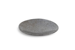 [VE780308] assiette creuse Ø25,5xH4cm Silver Cala