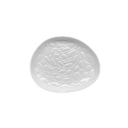 [VE17002] Assiette ovale 16,5x13H2,5cm Rex Gloss