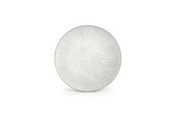 [VE605091] Plate Ø25,5cm Halo White