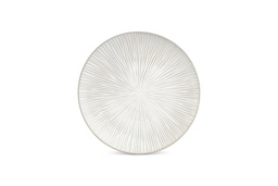 [VE605092] Plate Ø28cm Halo White